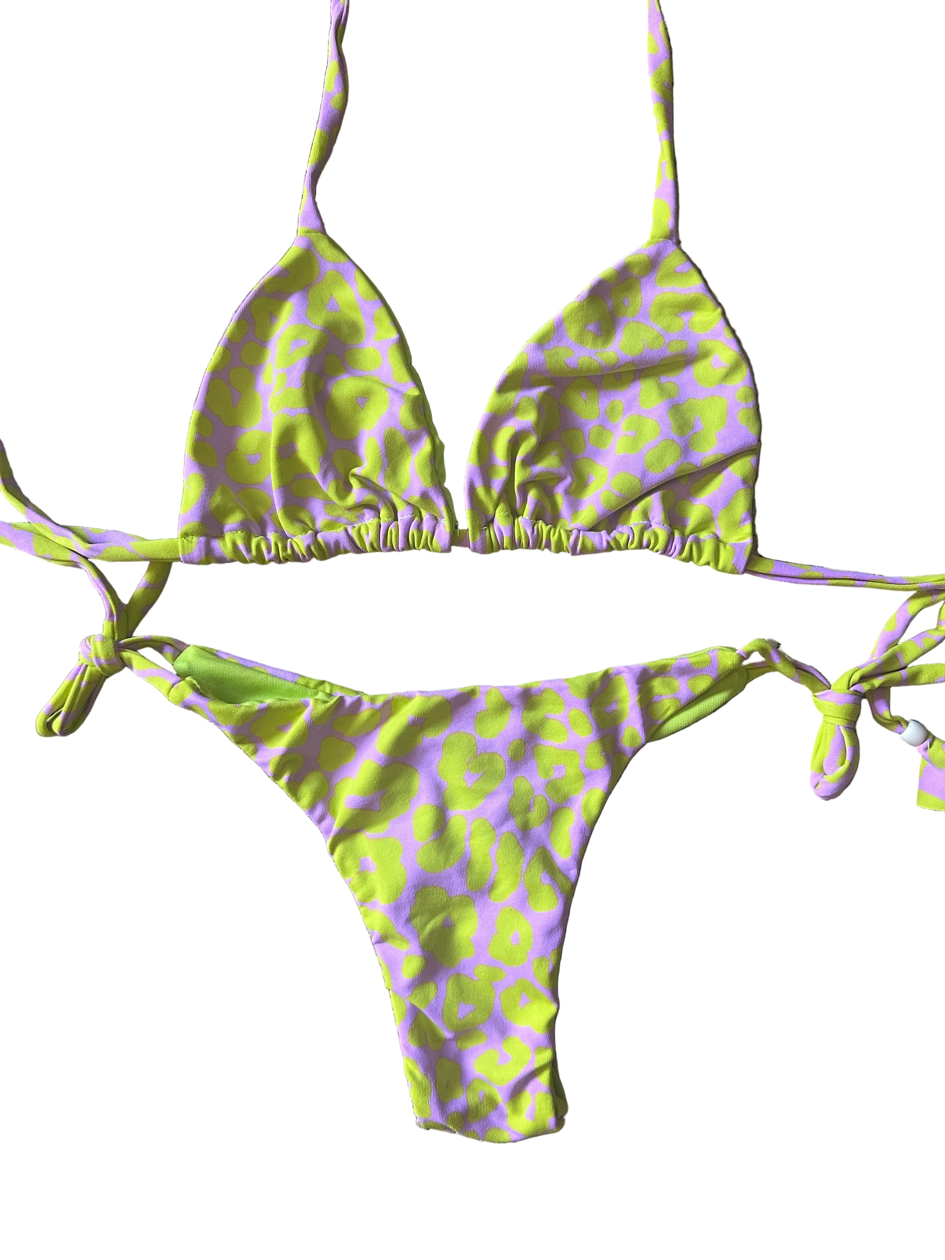 Biquini Olívia Neon e Lilás