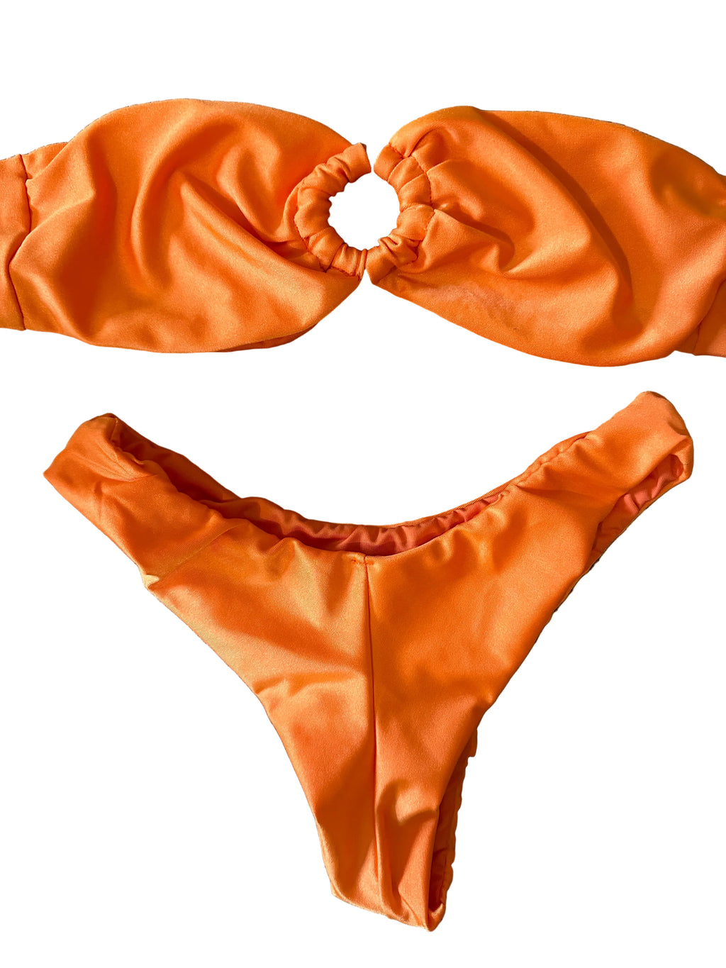 Biquini Flor Laranja