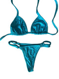 Biquini Melissa Azul Canelado