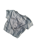Cropped cinza