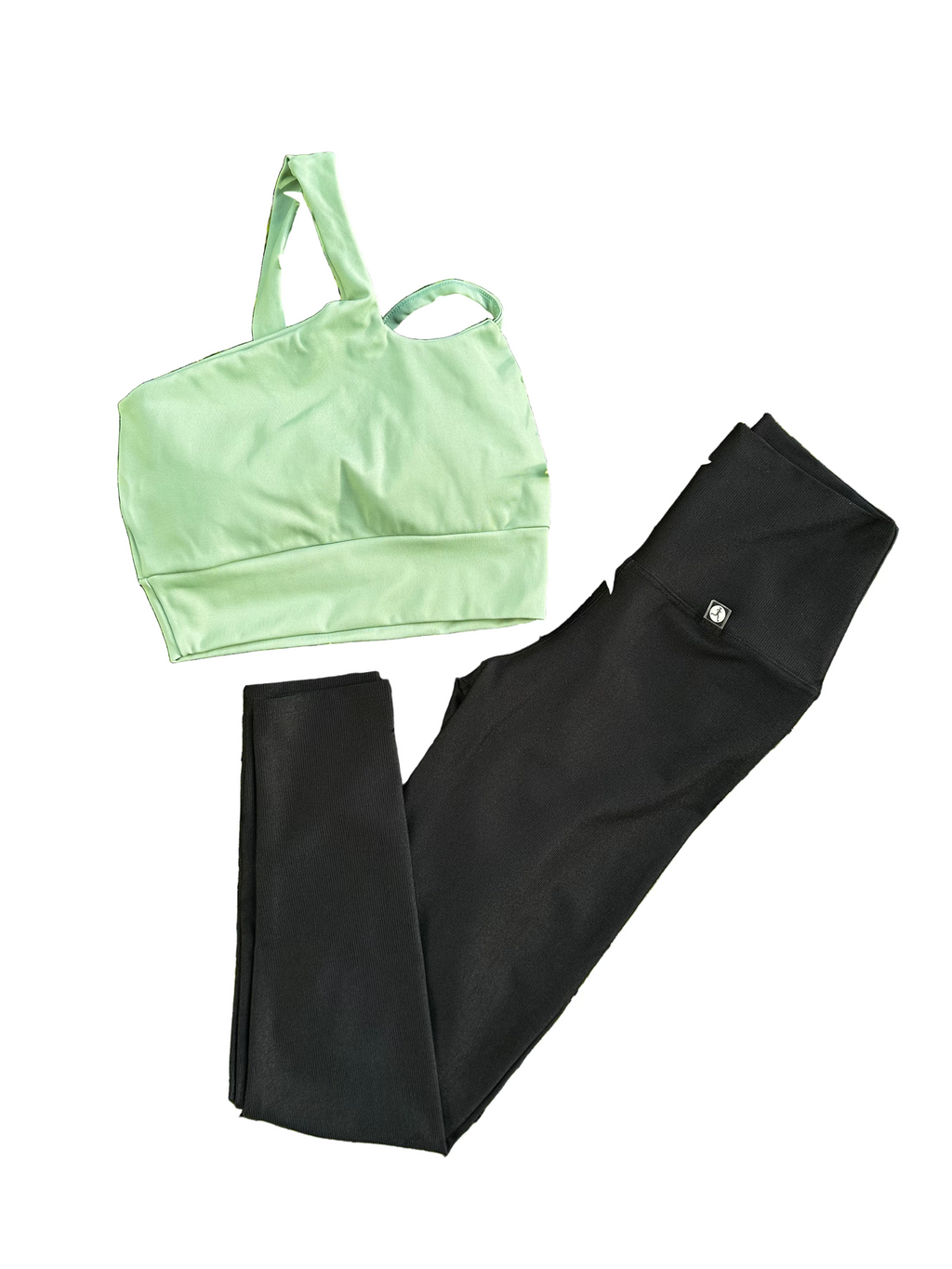 Calça micro canelada preta