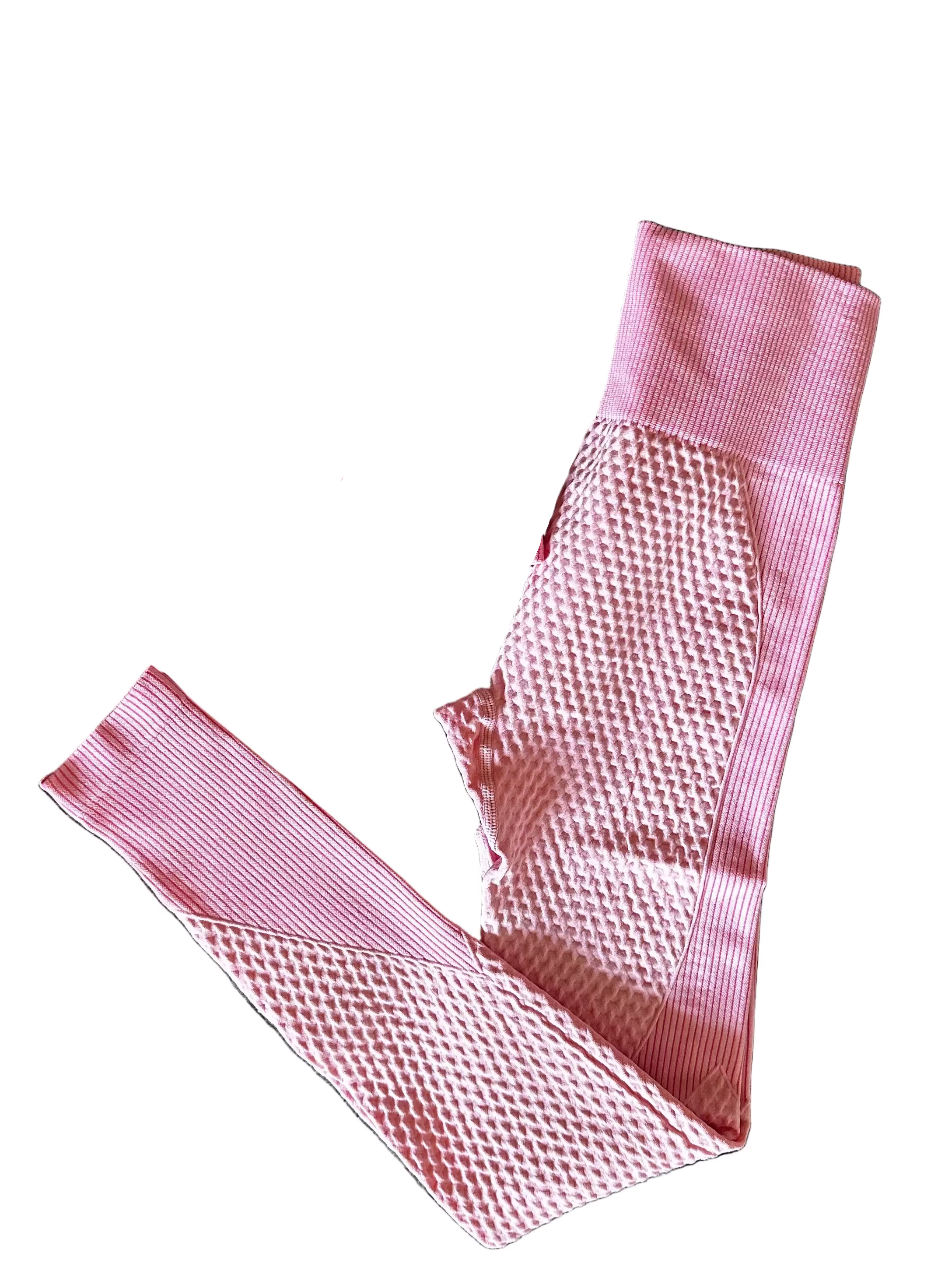 Legging rosa sem costuras (seamless)