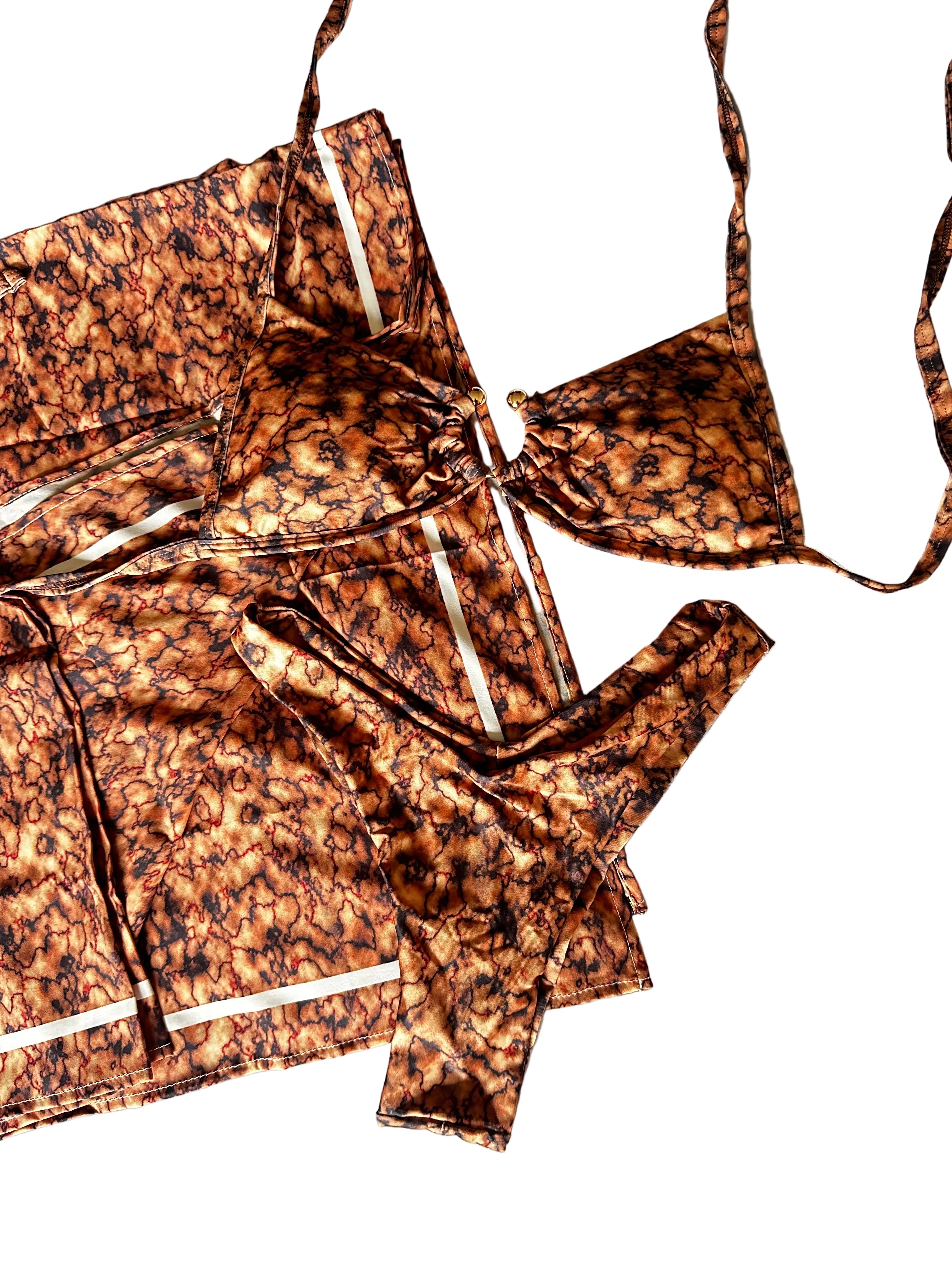 Biquini Amélia Castanho Mesclado