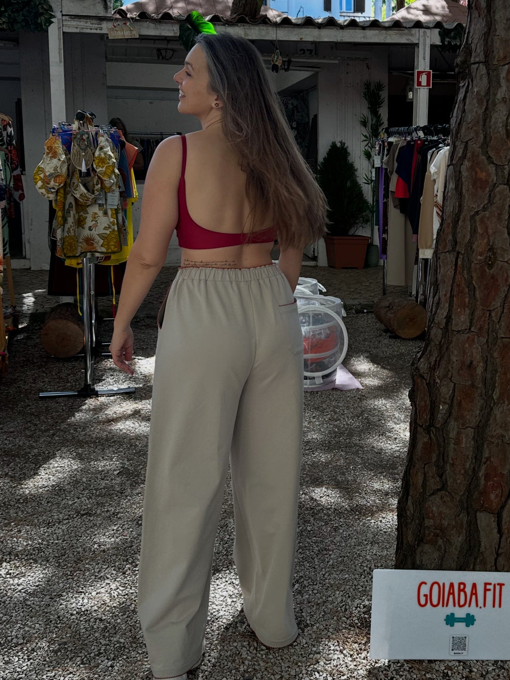 Co-ord Set Cappuccino e Vinho