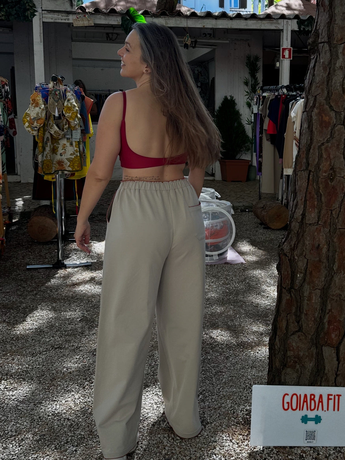 Co-ord Set Cappuccino e Vinho