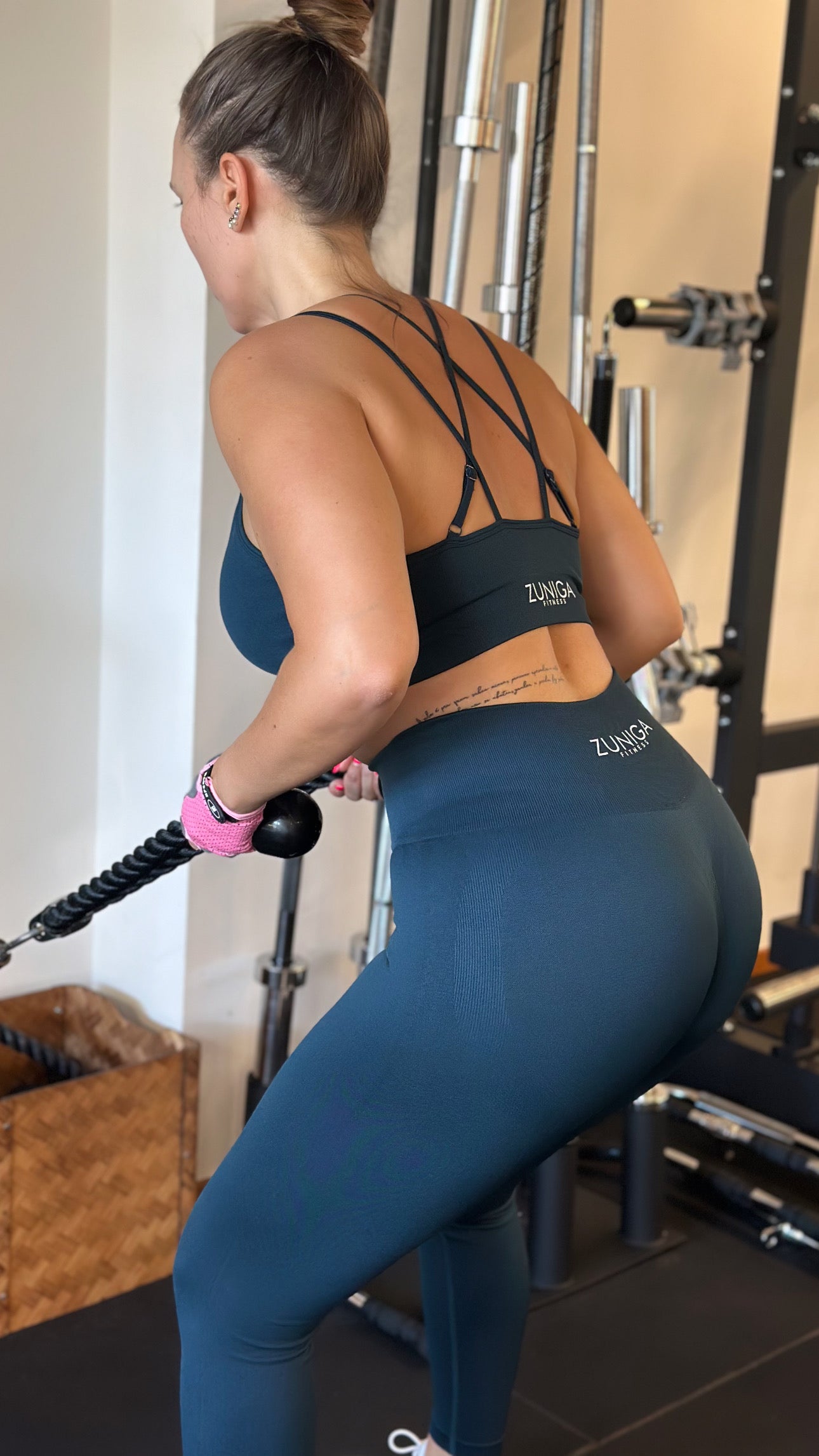 Legging seamless Petróleo