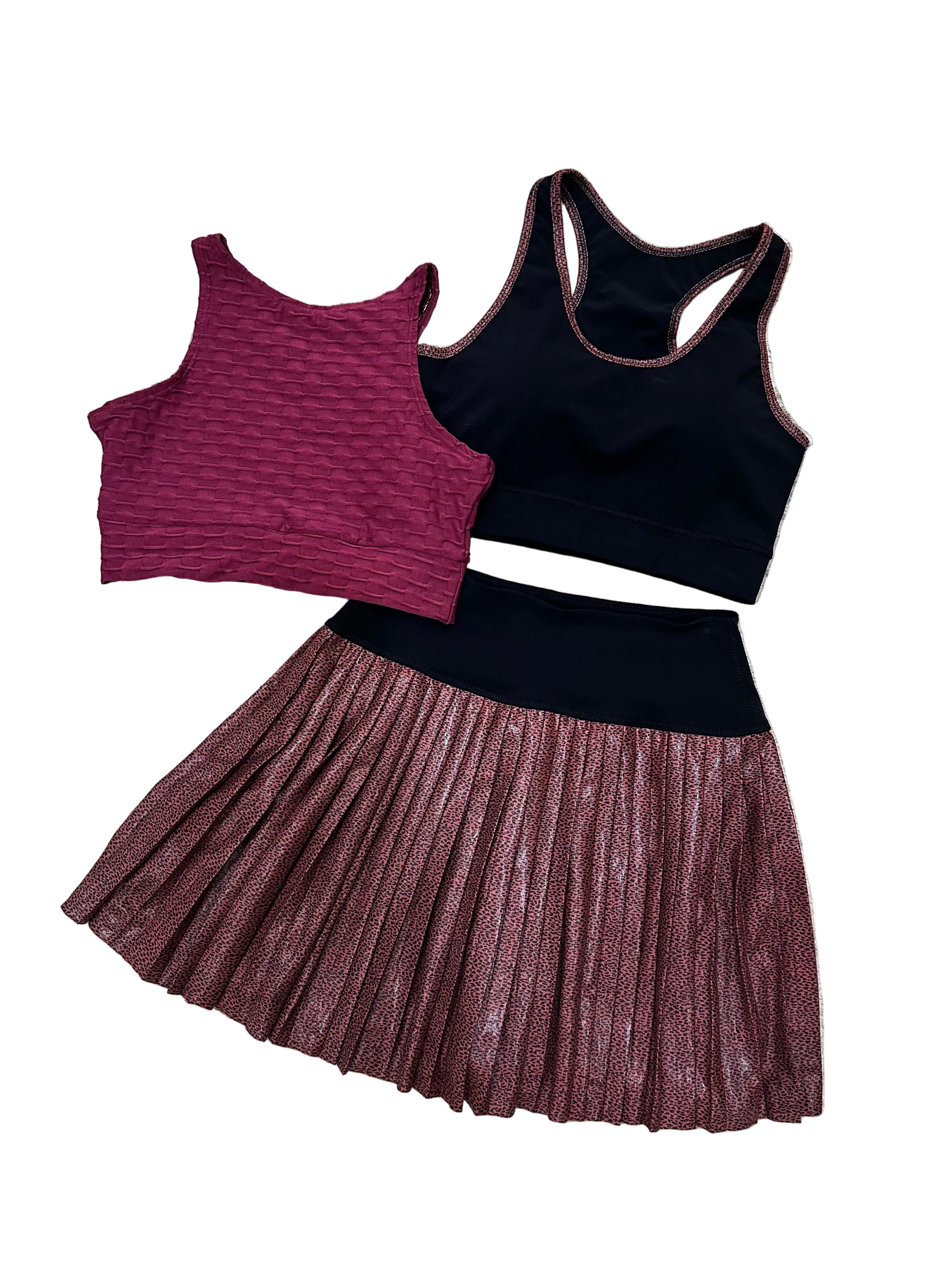 Saia calção Bordeaux