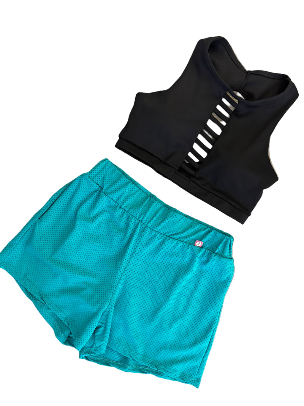 Calção verde água