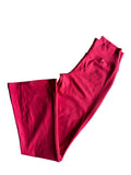 Legging flare rosa