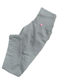 Legging franzida cinza