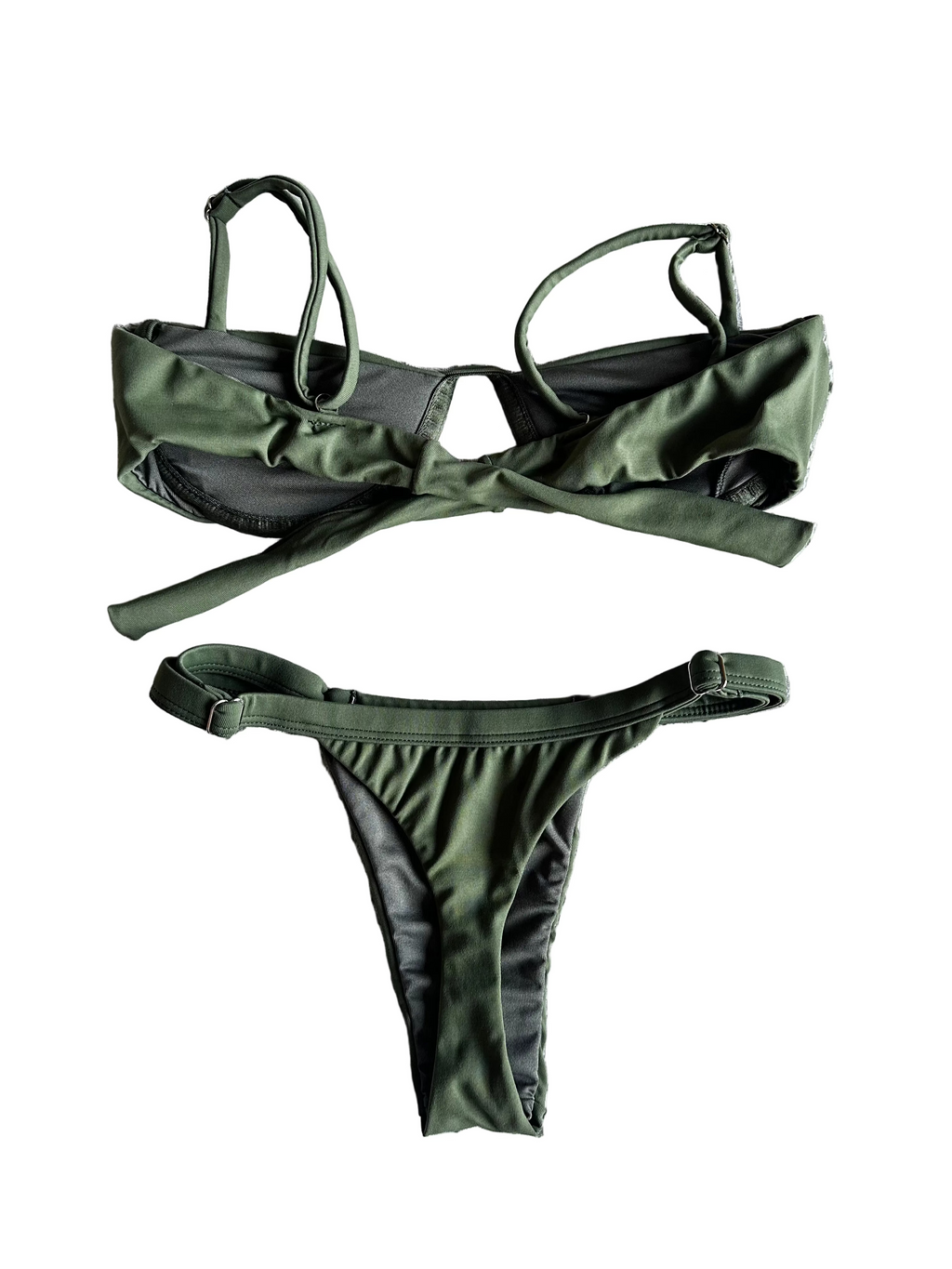 Biquini Gabriela Verde Musgo