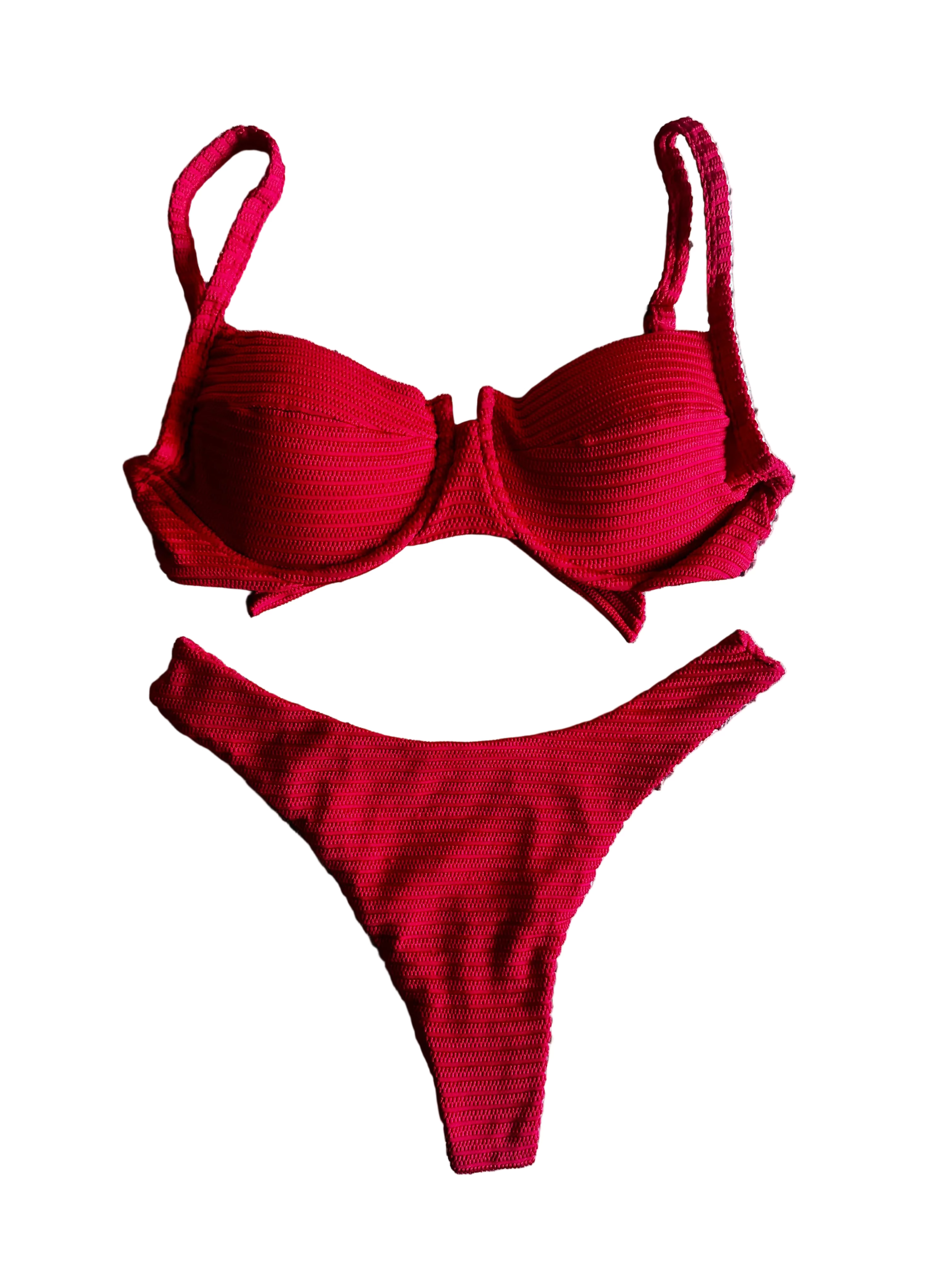 Biquini Vanessa Vermelho