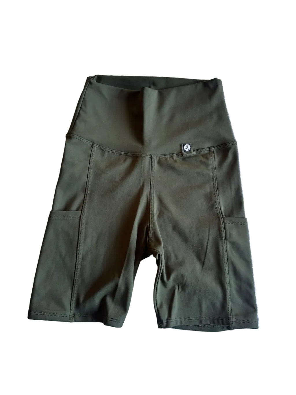 Calção Ciclista verde com bolsos