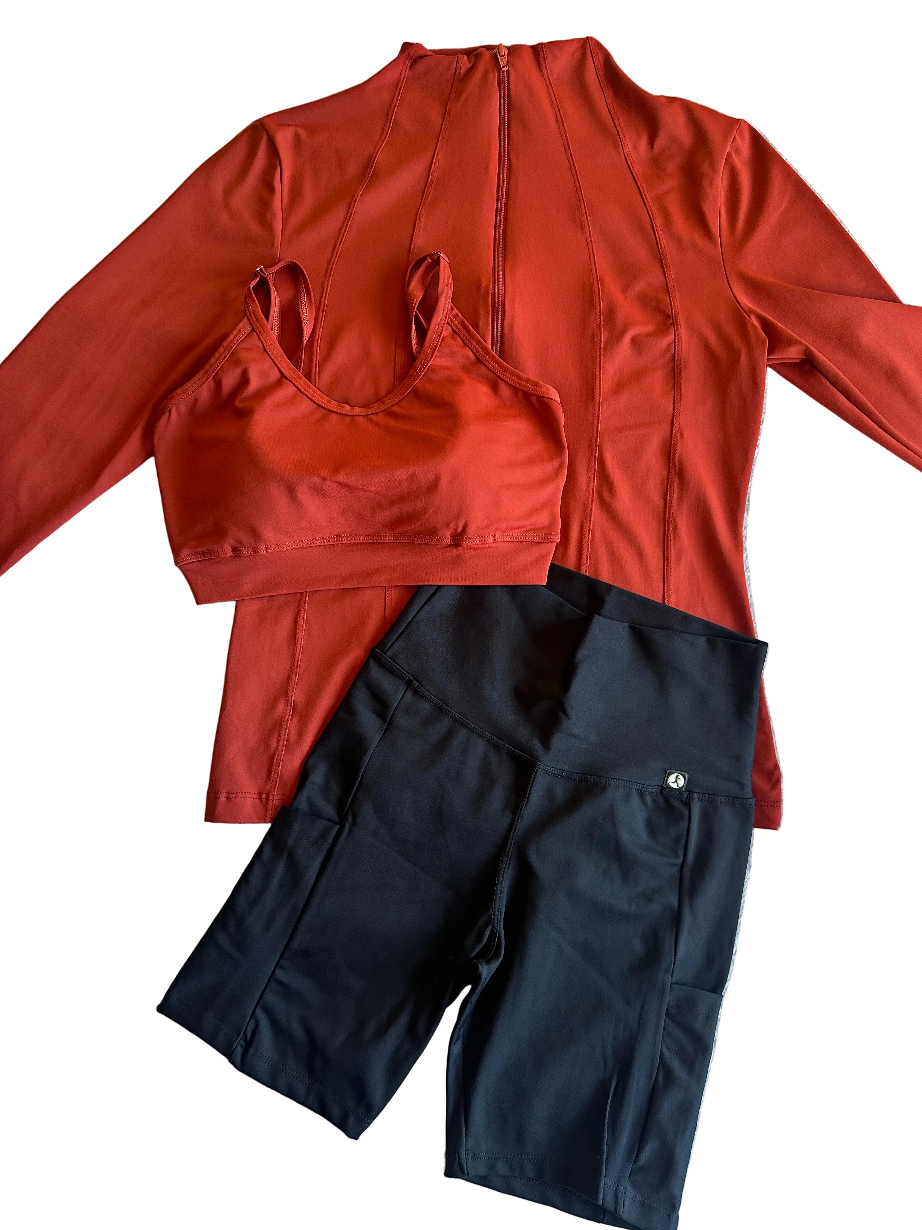 Calção Ciclista preto com bolsos