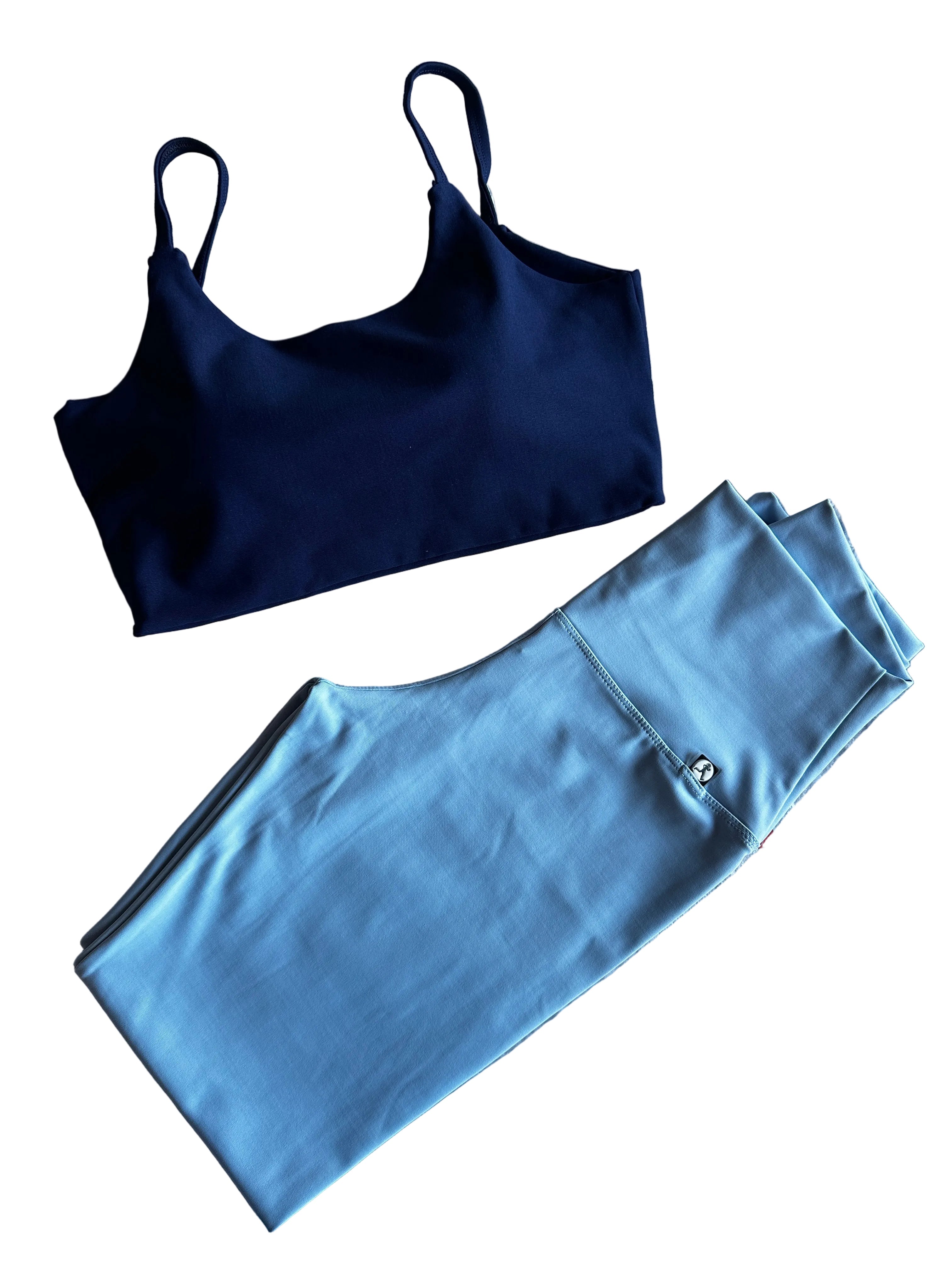 Legging básica azul