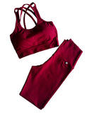 Conjunto vinho liso