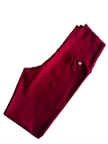 Legging vinho lisa