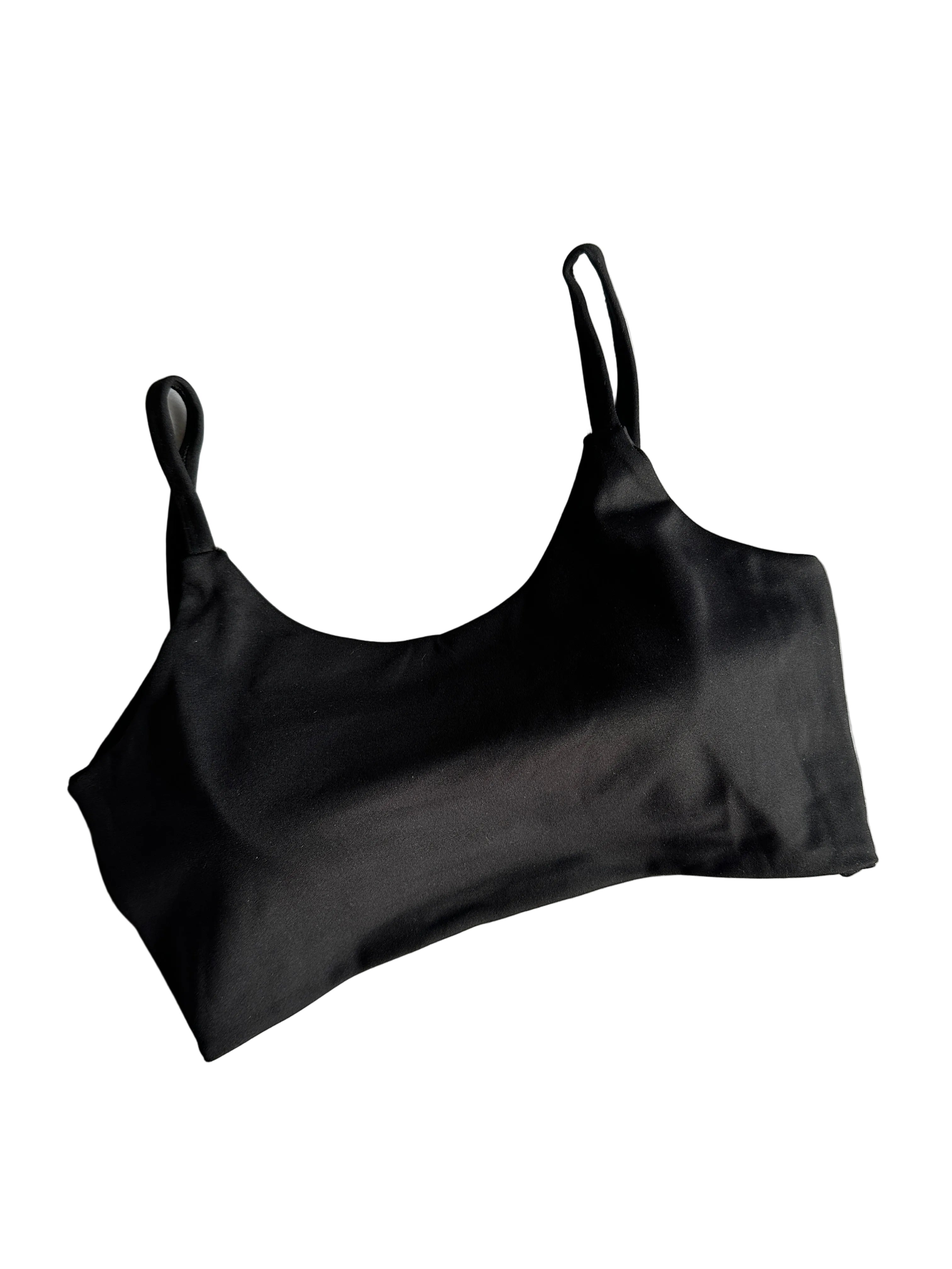 Top com copas preto