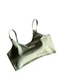 Top com copas verde