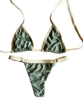 Biquini Melissa Verde e Off-white