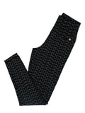 Legging preta com estampa