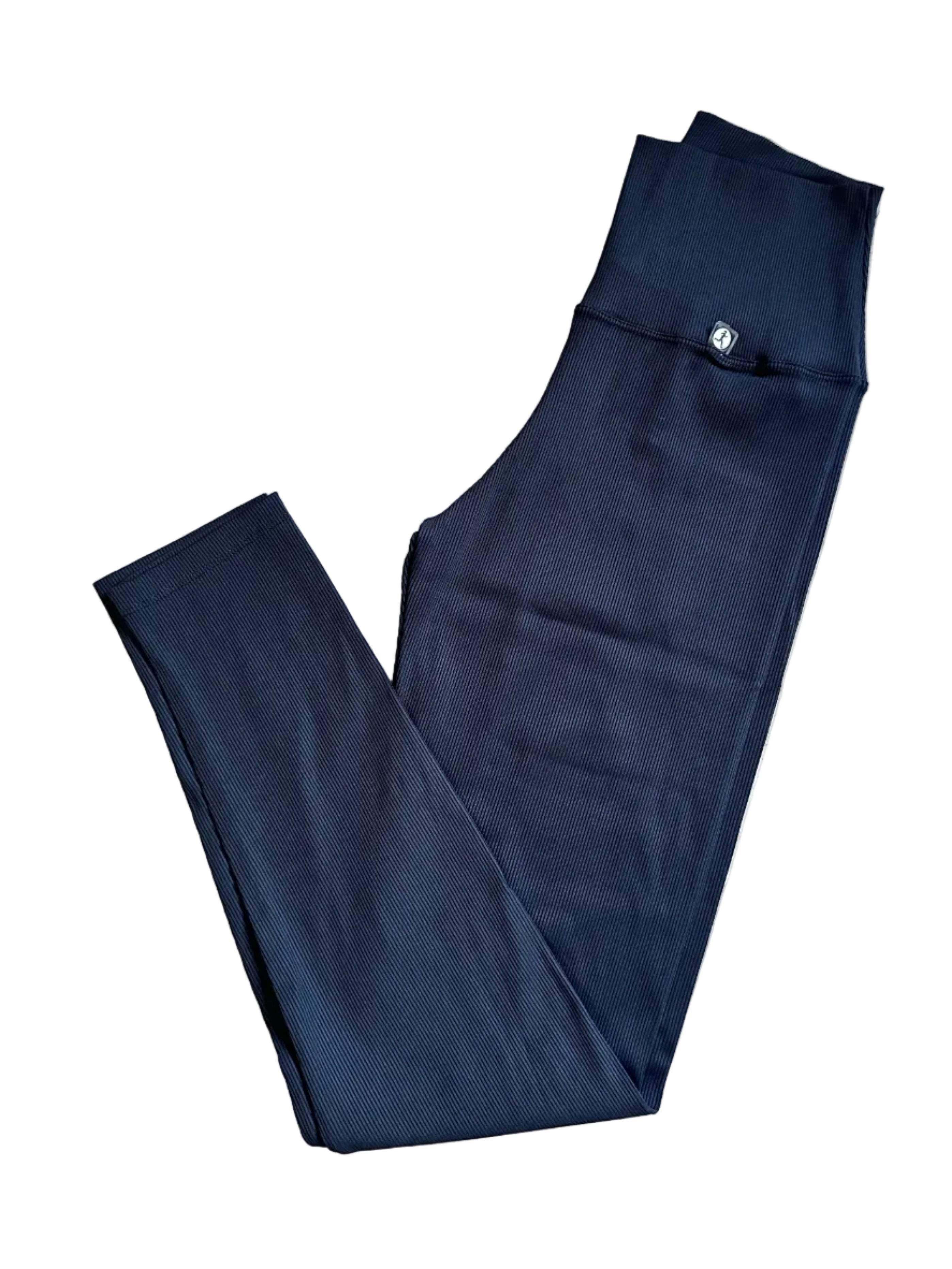 Legging micro canelada preta
