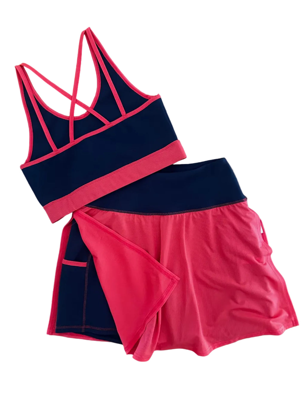 Top Azul e Neon