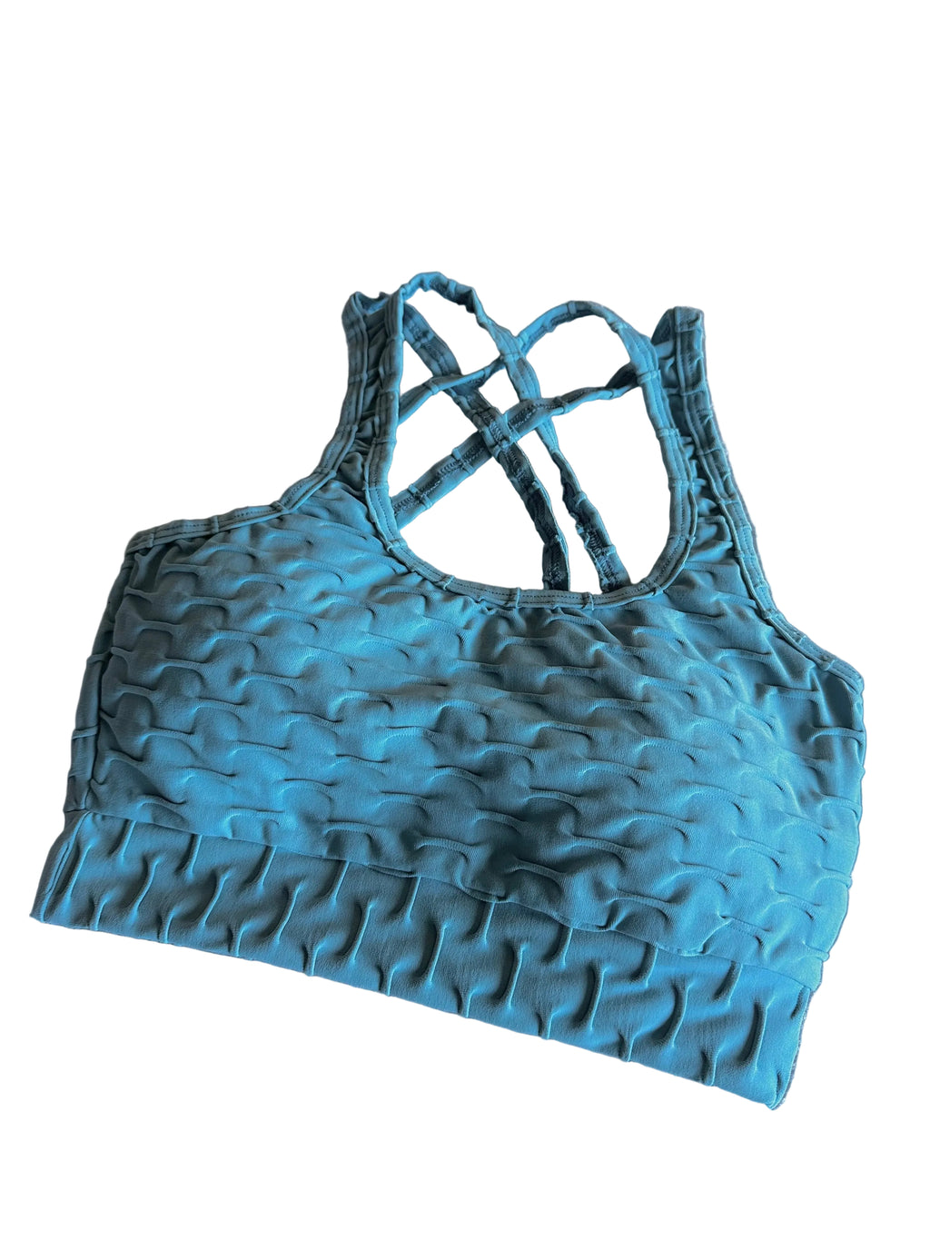 Legging brocada azul