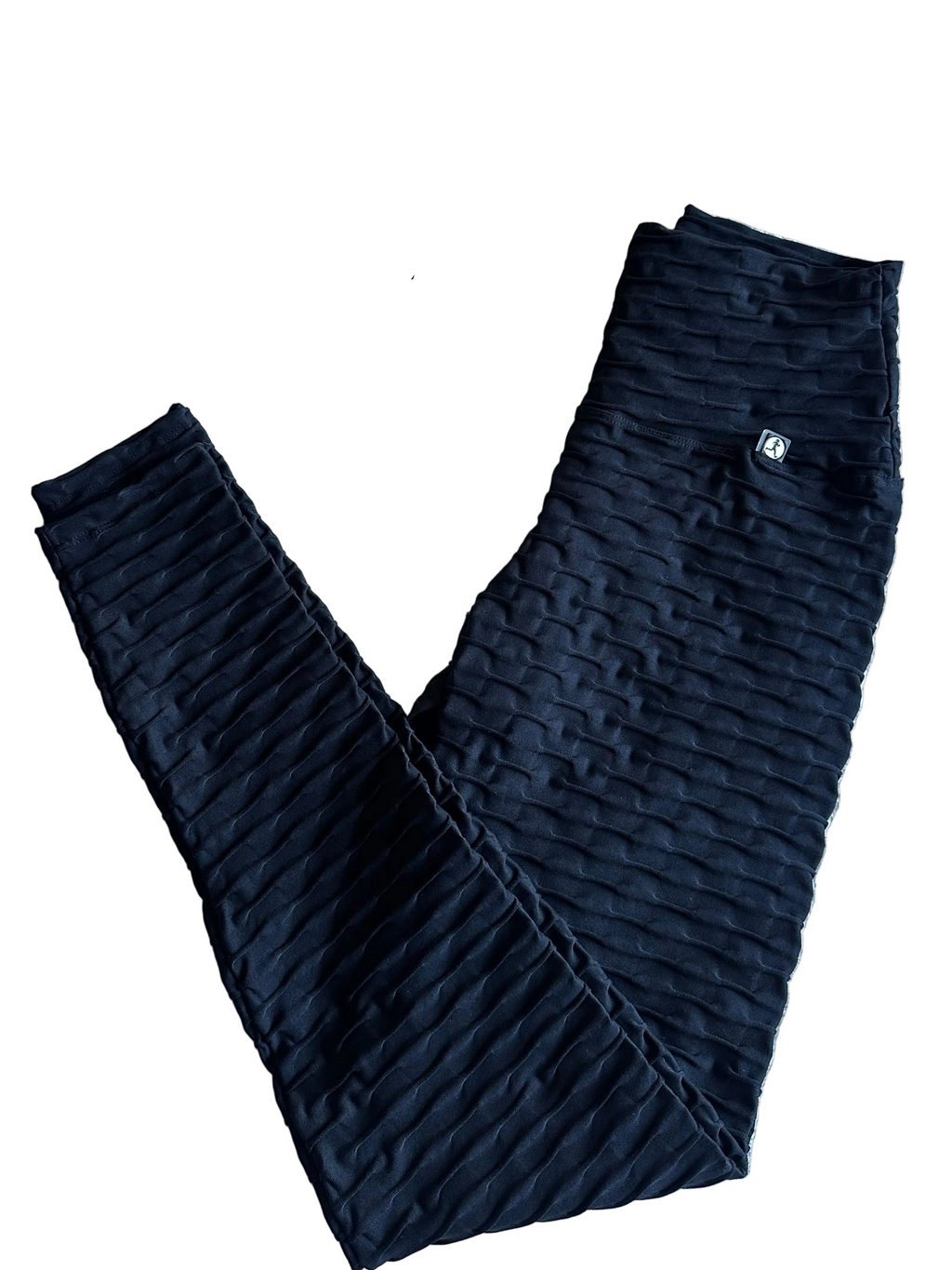 Legging brocada preta