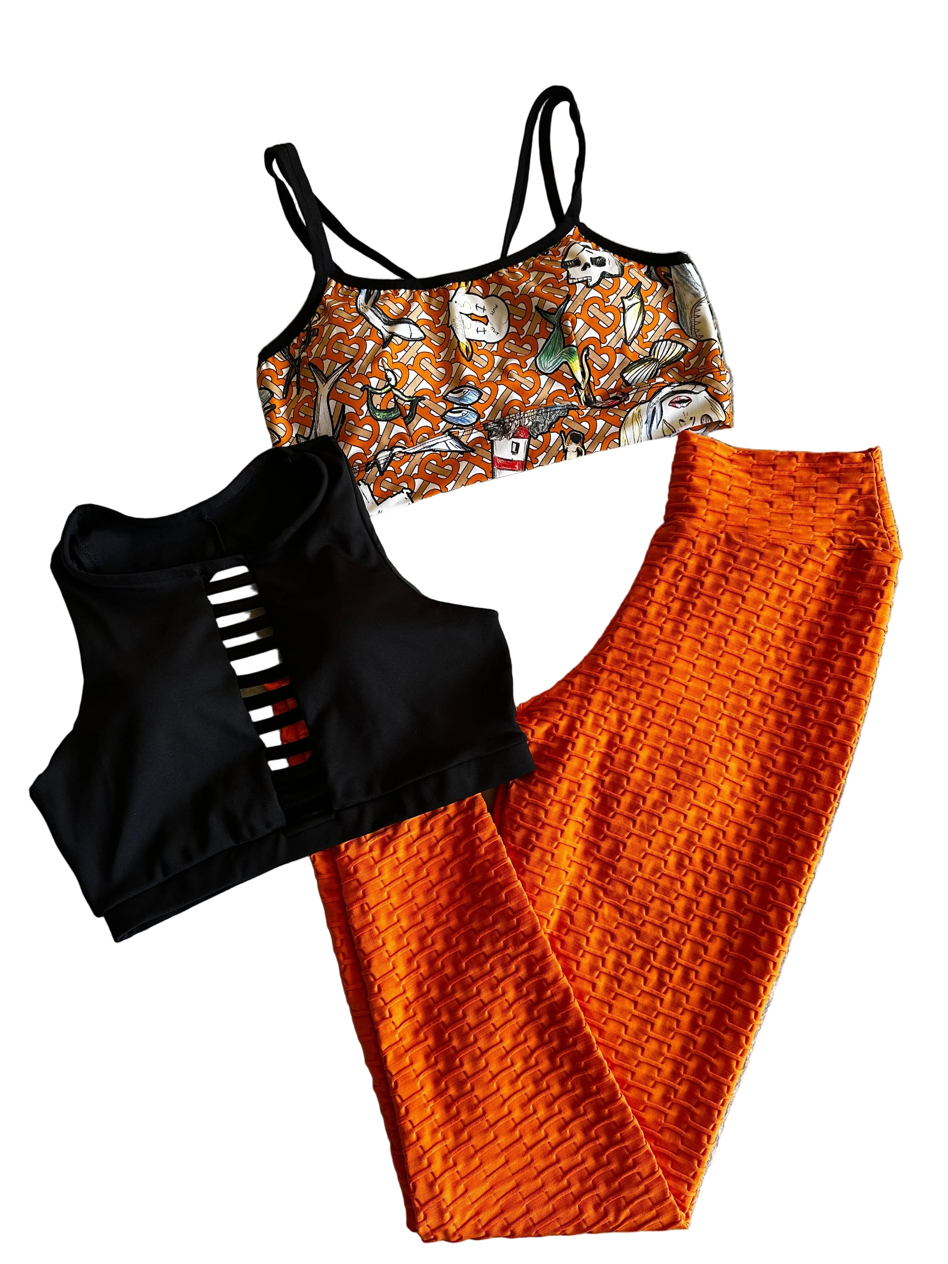 Legging laranja