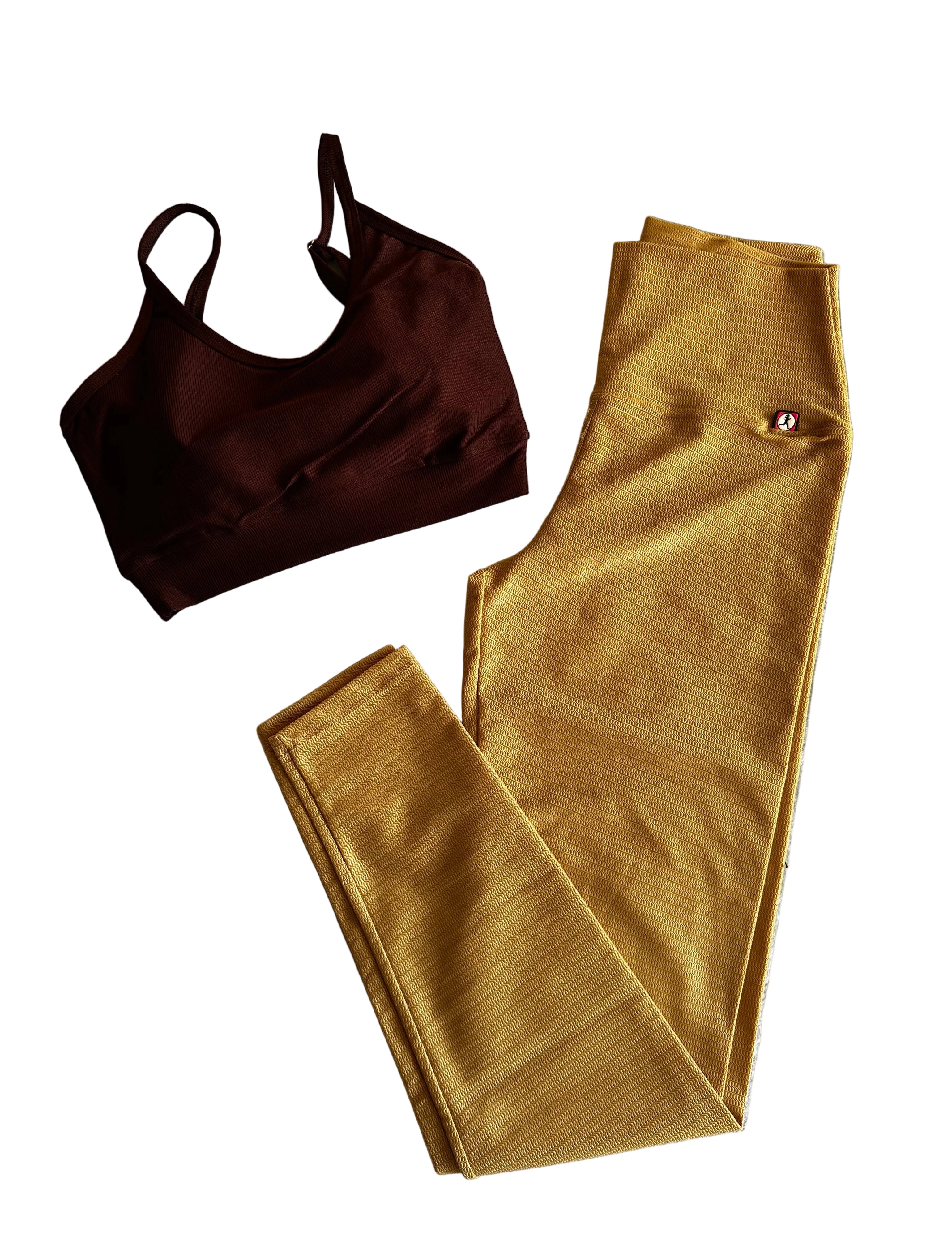 Legging mostarda
