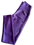 Legging acetinada lilás